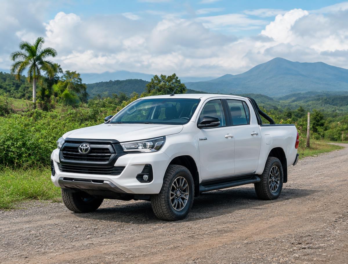 Toyota Hilux rental car in Costa Rica
