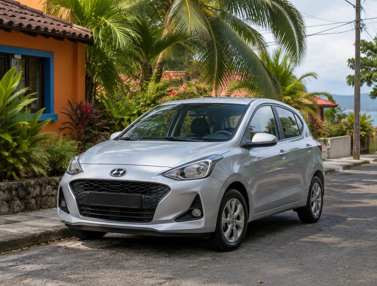 Hyundai Grand i10 rental car in Costa Rica