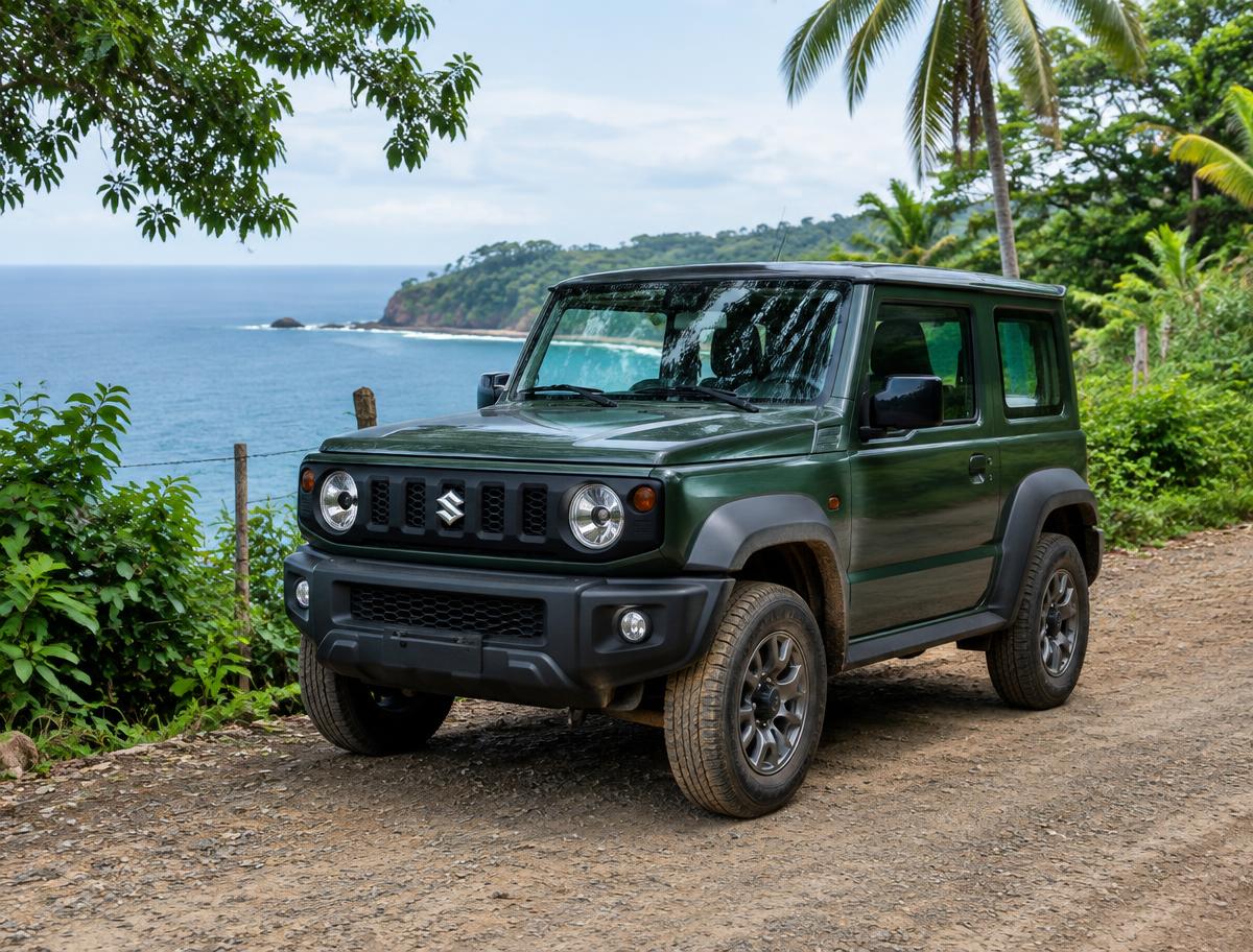 Suzuki Jimny rental car in Costa Rica