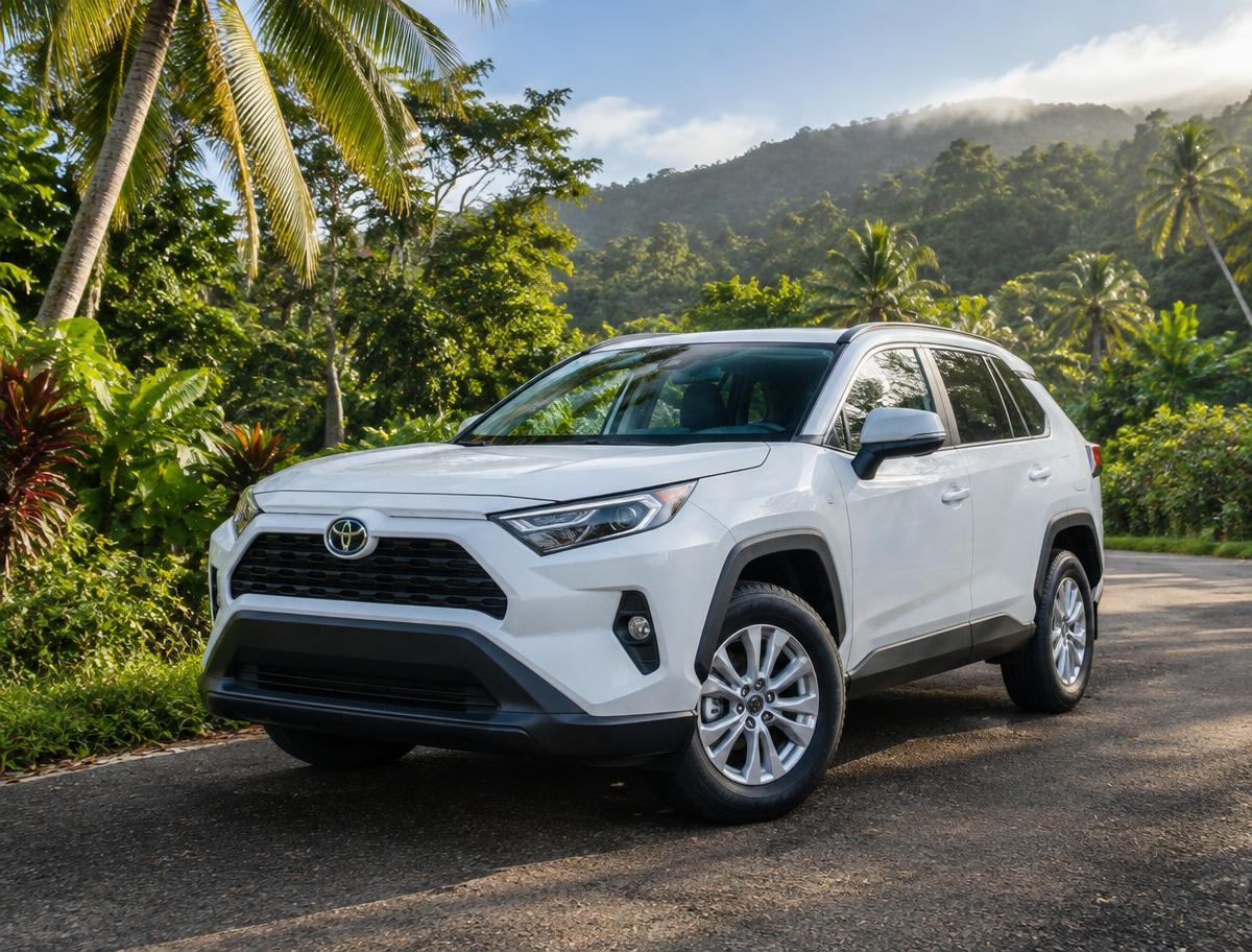 Toyota RAV4 rental car in Costa Rica