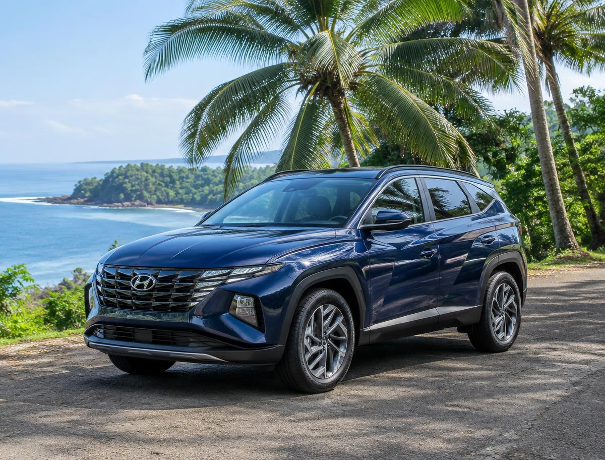 Hyundai Tucson rental car in Costa Rica